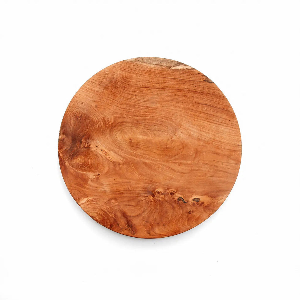 The Teak Root Round Plate - Ø 14 cm