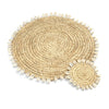 The Raffia Shell Placemat - Natural