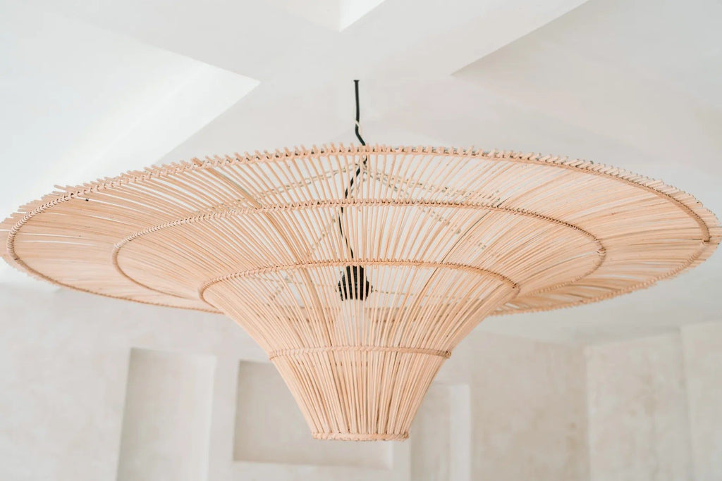The Sky Pendant - Natural -  Ø 110, H 30 cm