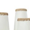 The Sneaky Vase - White Natural - L