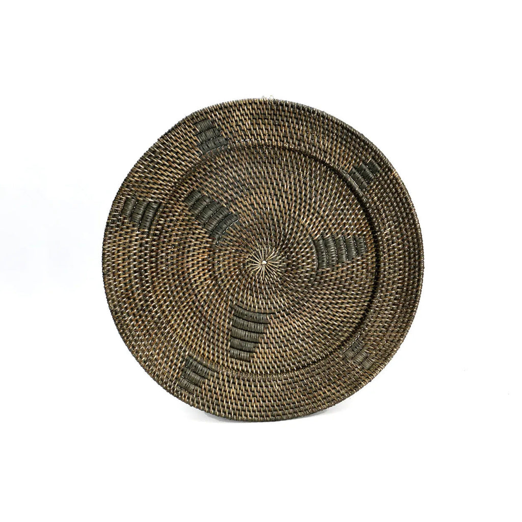 Colonial Jasmine Plate, Brown - Ø 30 cm