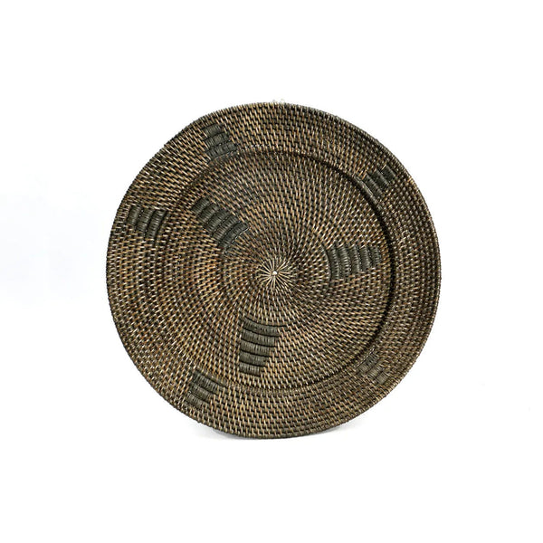 The Jasmine Plate - Brown - Ø 30 cm