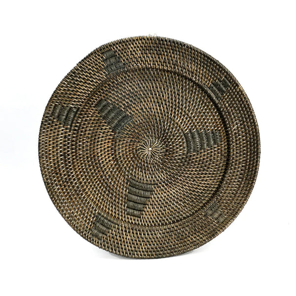 The Jasmine Plate - Brown - Ø 60 cm