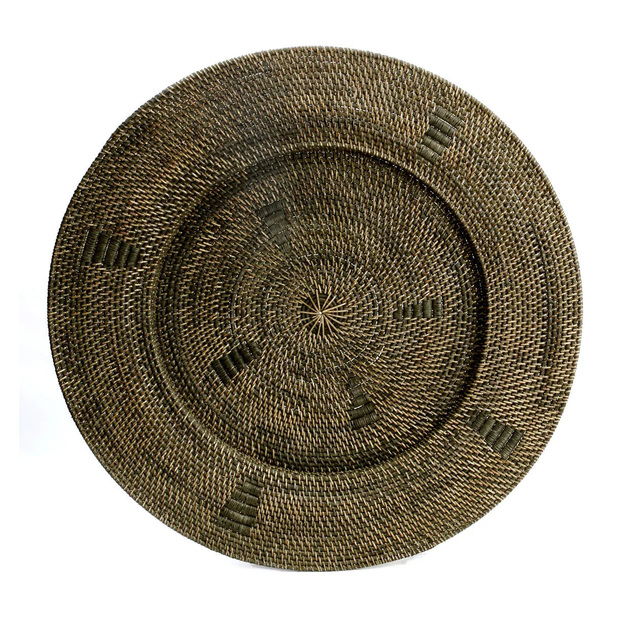 Colonial Jasmine Plate, Brown - Ø 80 cm