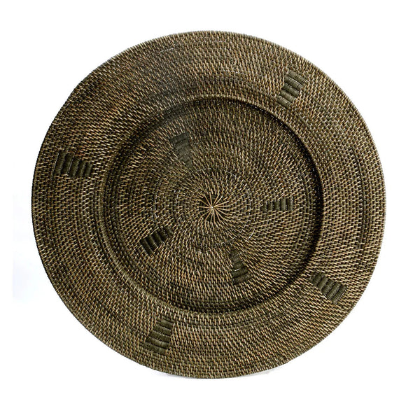 The Jasmine Plate - Brown - Ø 80 cm