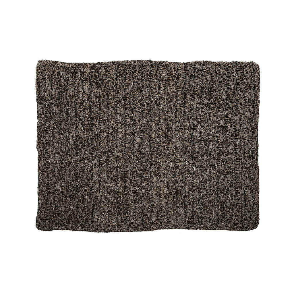 The Seagrass Carpet - Natural Black - 180 x 240 cm