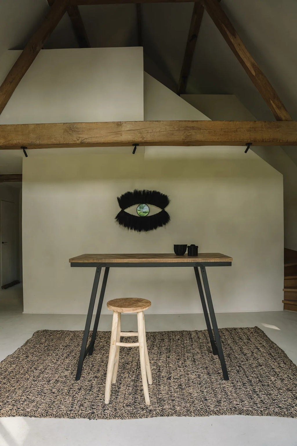 The Seagrass Carpet - Natural Black - 180 x 240 cm