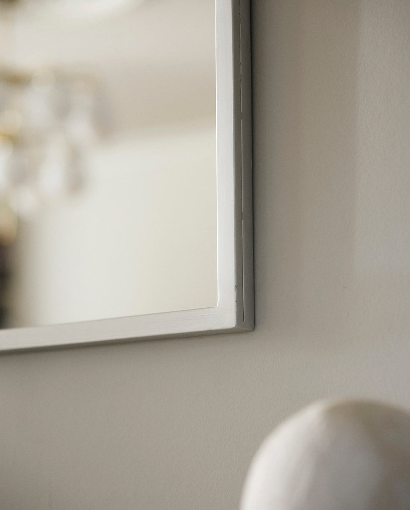 FALCO MIRROR SLIM, CHROME, Small, 77 x 90 CM