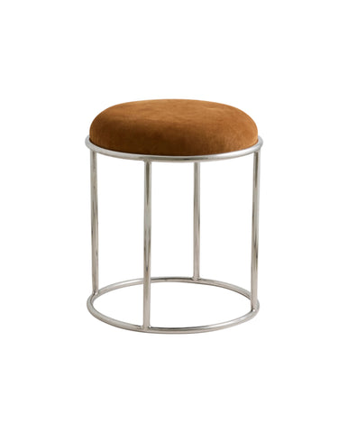 KOMATI STOOL, Brown Leather