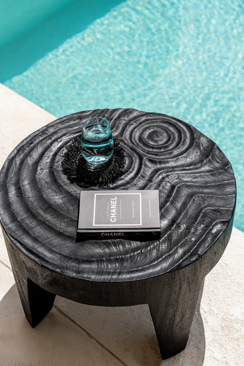 Madero Coffee Table - Black, D 61 CM
