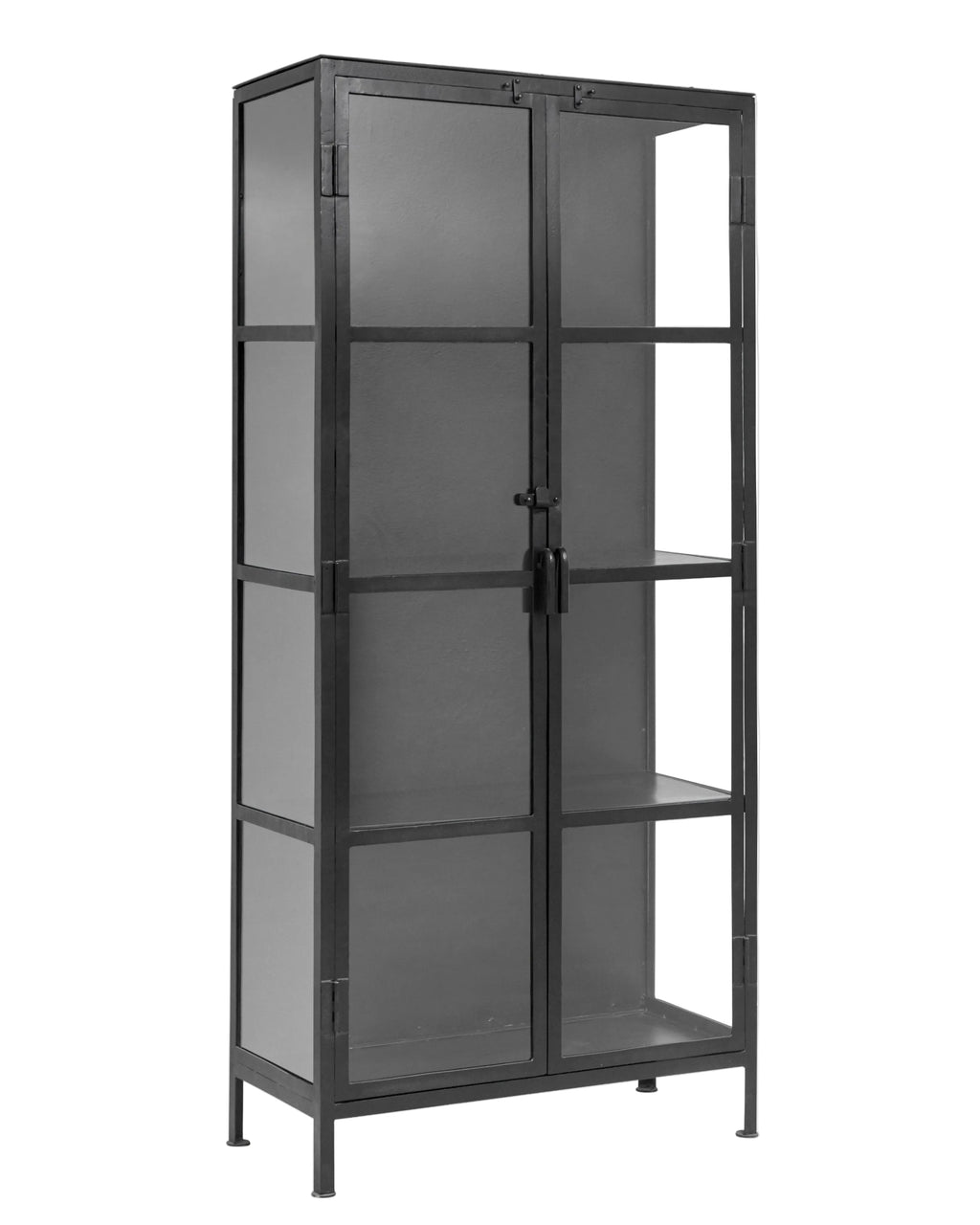 MET PHOENIX BLACK CABINET, 2 DOORS, SMALL