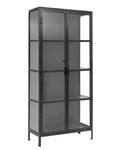 MET PHOENIX BLACK CABINET, 2 DOORS, SMALL