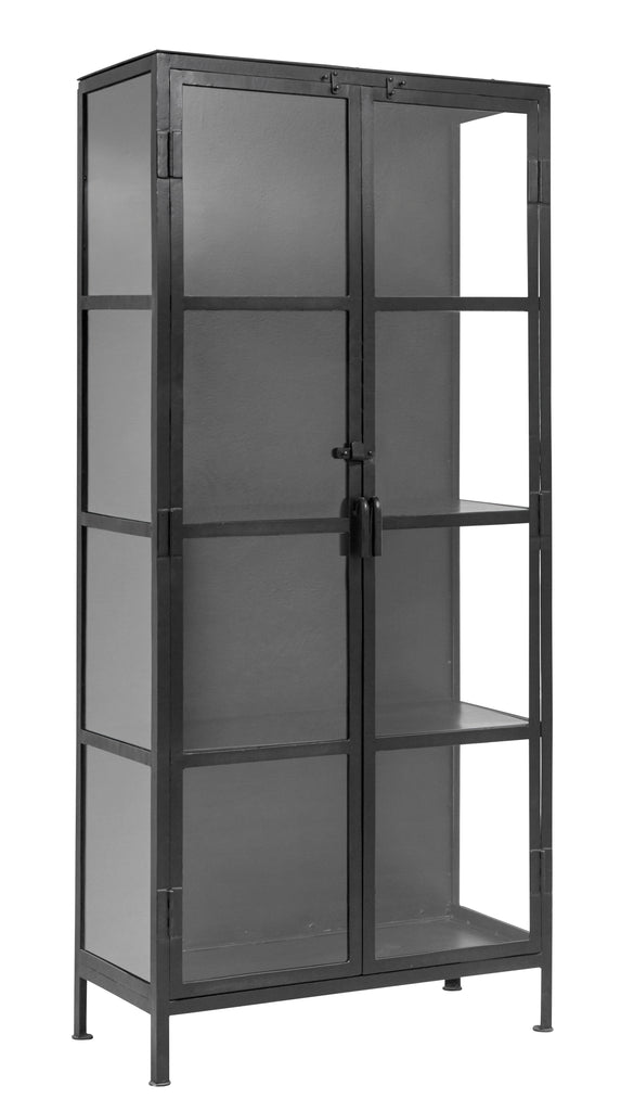 MET PHOENIX BLACK CABINET, 2 DOORS, SMALL