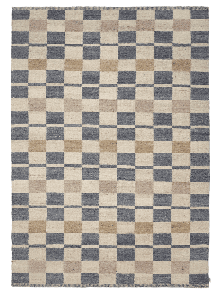 RUTVIK WOOL RUG, FLATWEAVE BLUE, MANY SIZE