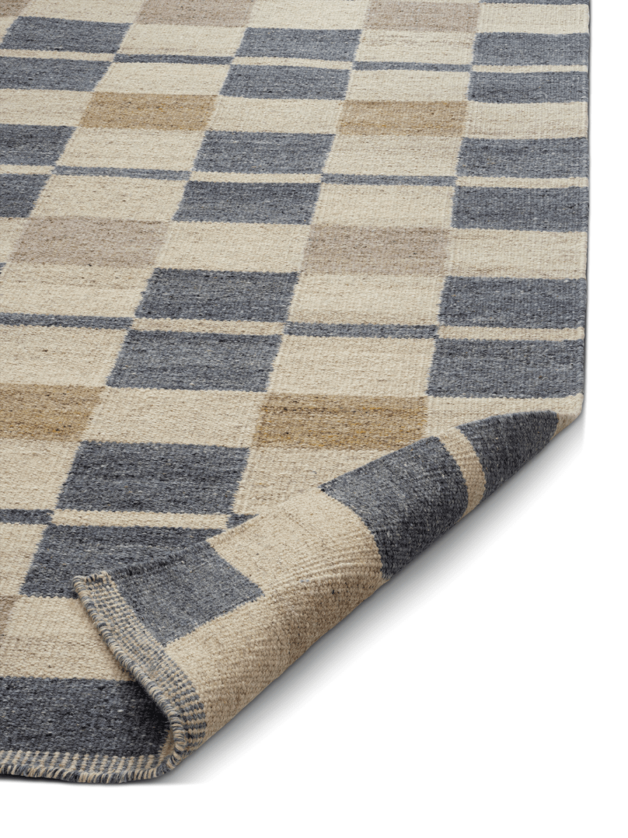 RUTVIK WOOL RUG, INDIGO, MANY SIZE