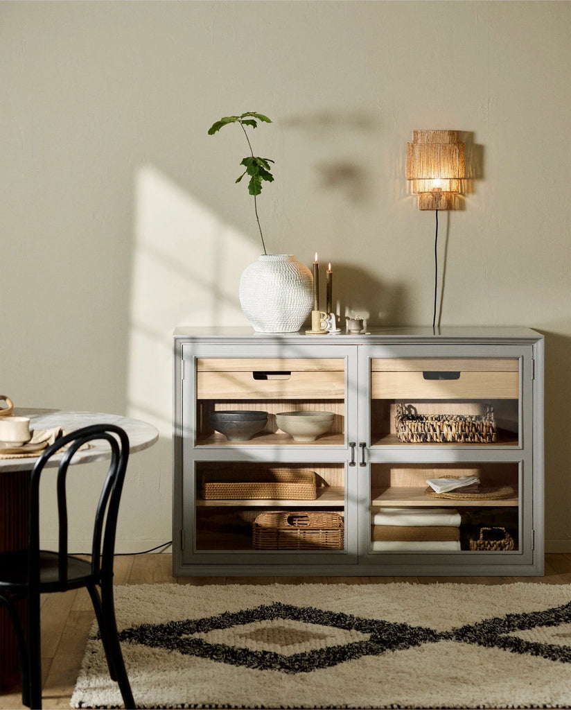 VIVA GREY cabinet, LOW