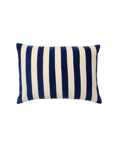 ALHENA BLUE STRIPES, CUSHION COVER, 50 x 70