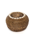 Colonial Peek-a-Boo Basket - Natural Brown - Ø 23 c, H 15 cm