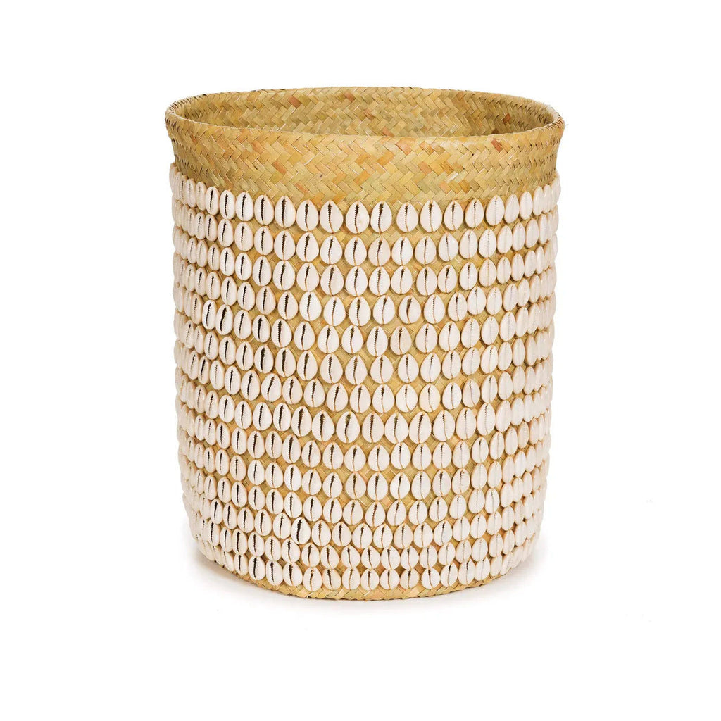 Pandan Basket Gowrie - Natural White, Ø 34 cm, H 40 cm