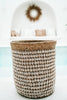 The Pandan Basket Gowrie - Natural White, Ø 34 cm, H 40 cm