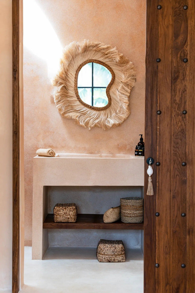 La Principessa Mirror - Natural - 80 x 90 cm