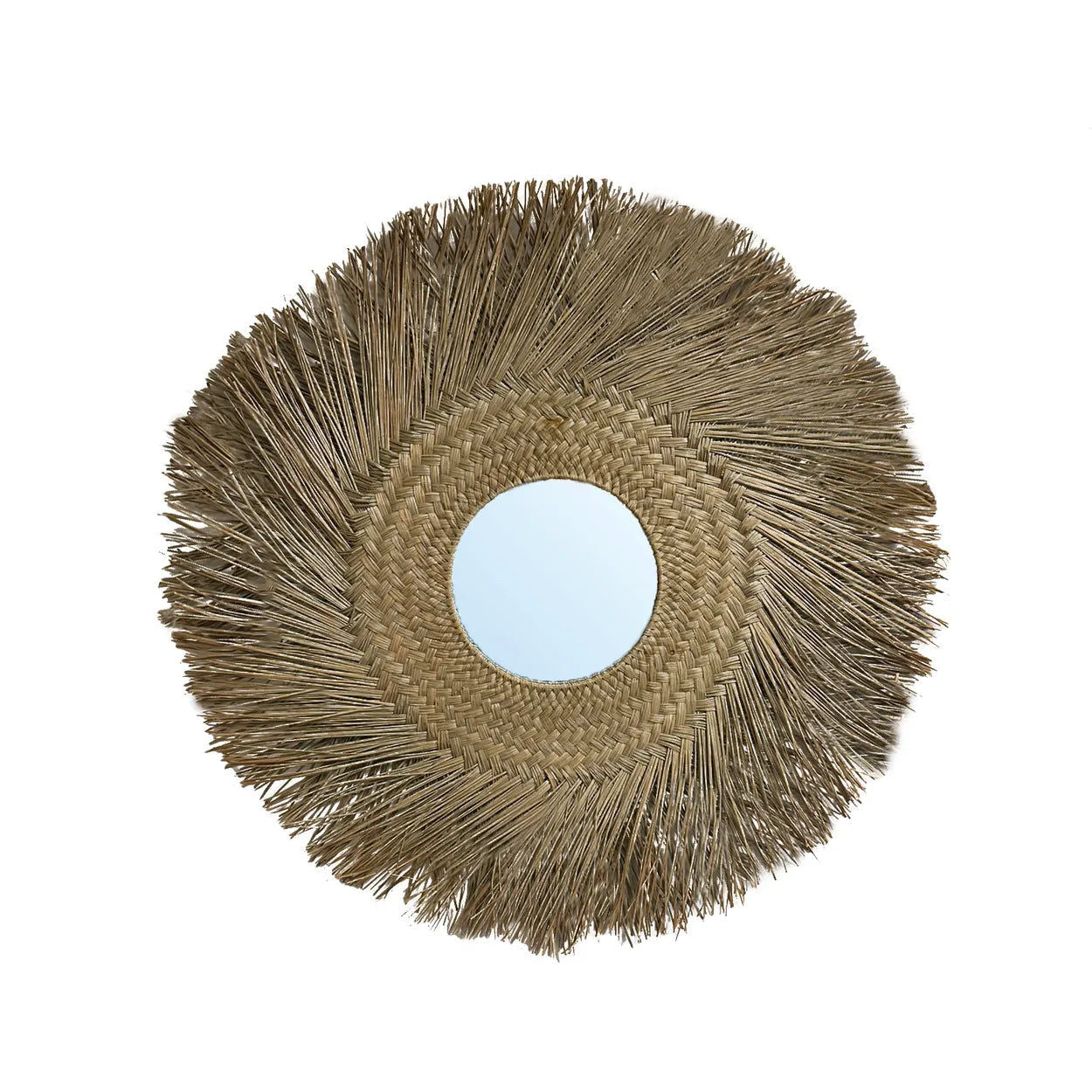 Rotan Mirror - Natural -Ø 65 cm