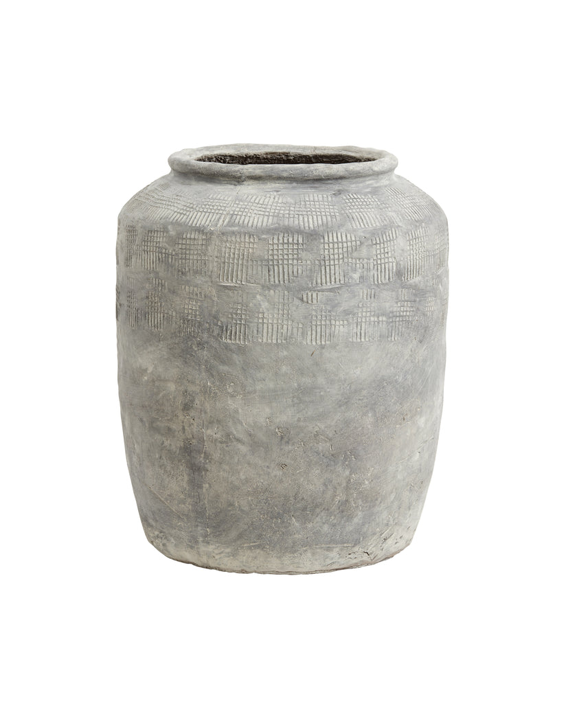CEMA POT, GREY, H 56 CM