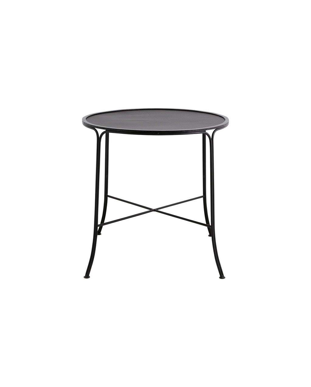 OLIVO BLACK GARDEN TABLE ROUND D 75 CM