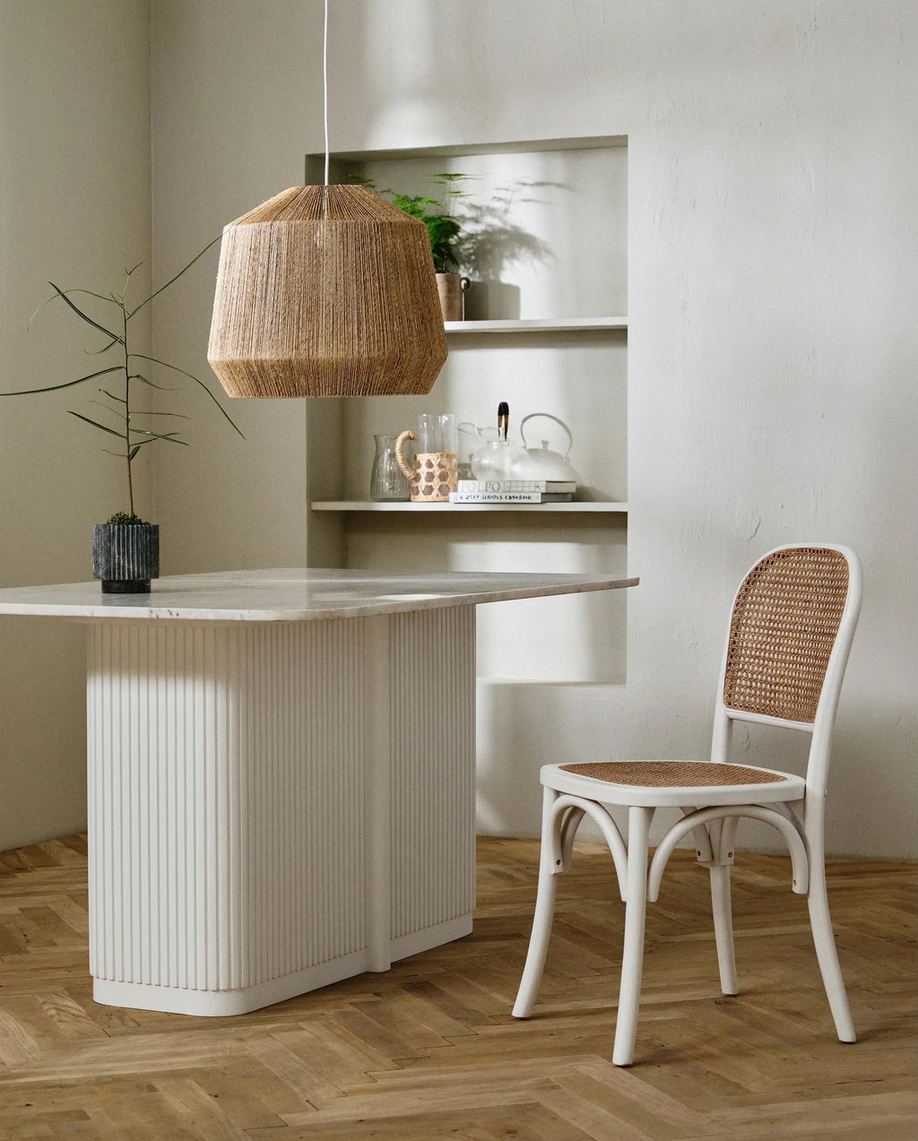 WICKY chair, white