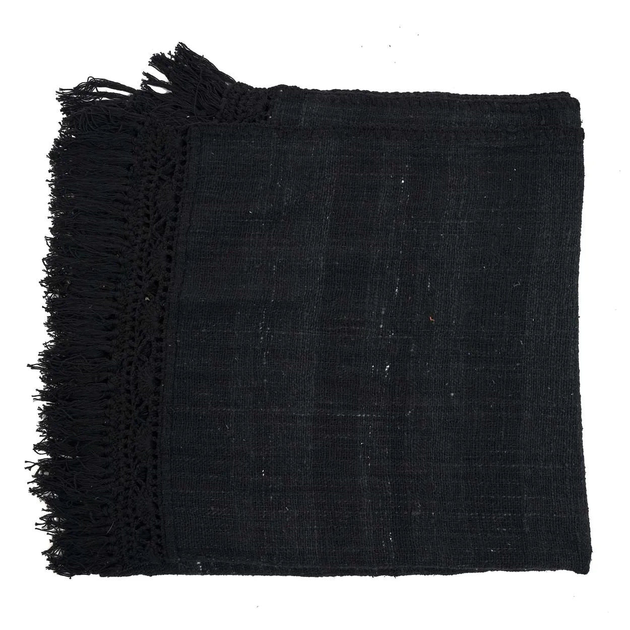 Gypsy Bed Throw - 122 x 260 cm, Black