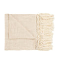 Gypsy Bed Throw - 122 x 260 cm Natural