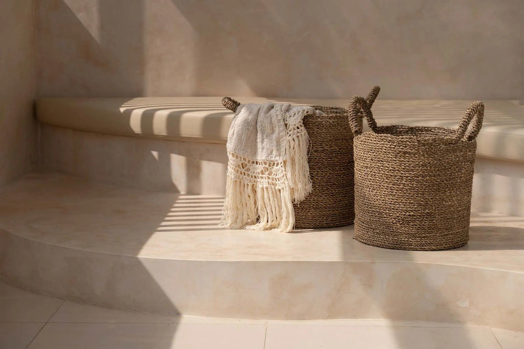 Gypsy Bed Throw - 122 x 260 cm Natural