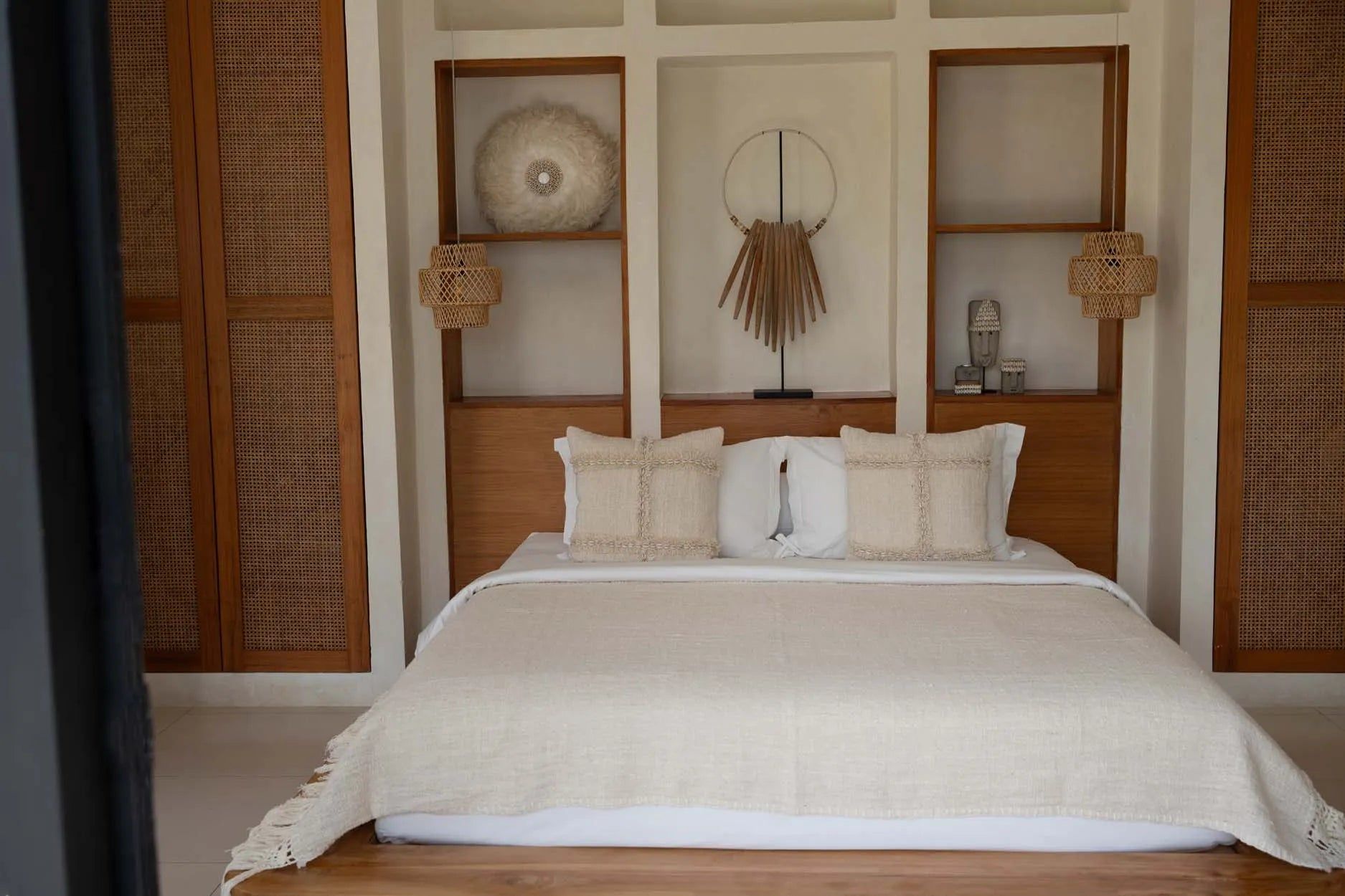 Gypsy Bed Throw - 122 x 260 cm Natural