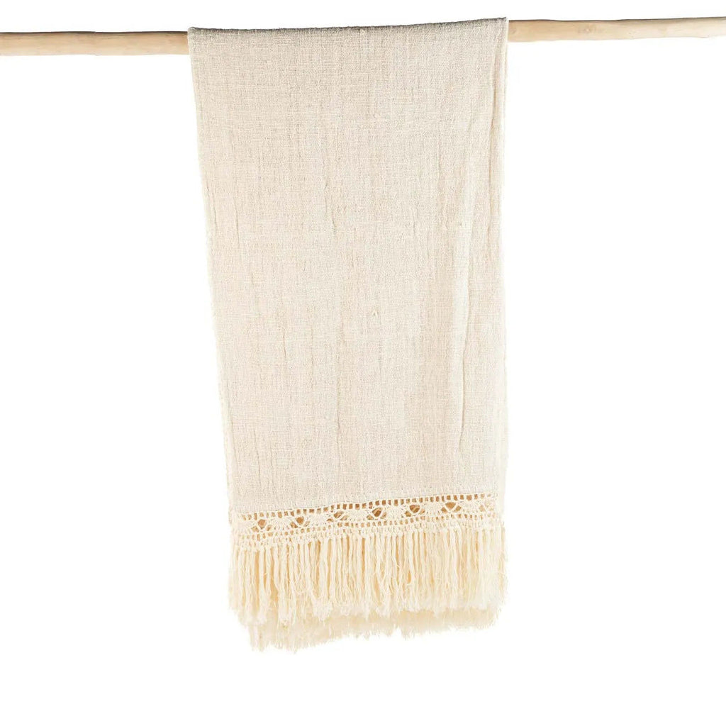 Gypsy Bed Throw - 122 x 260 cm Natural