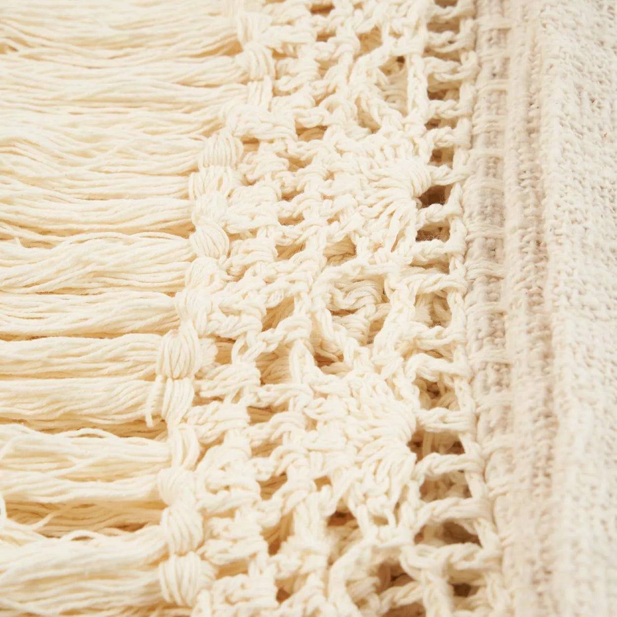 Gypsy Bed Throw - 122 x 260 cm Natural