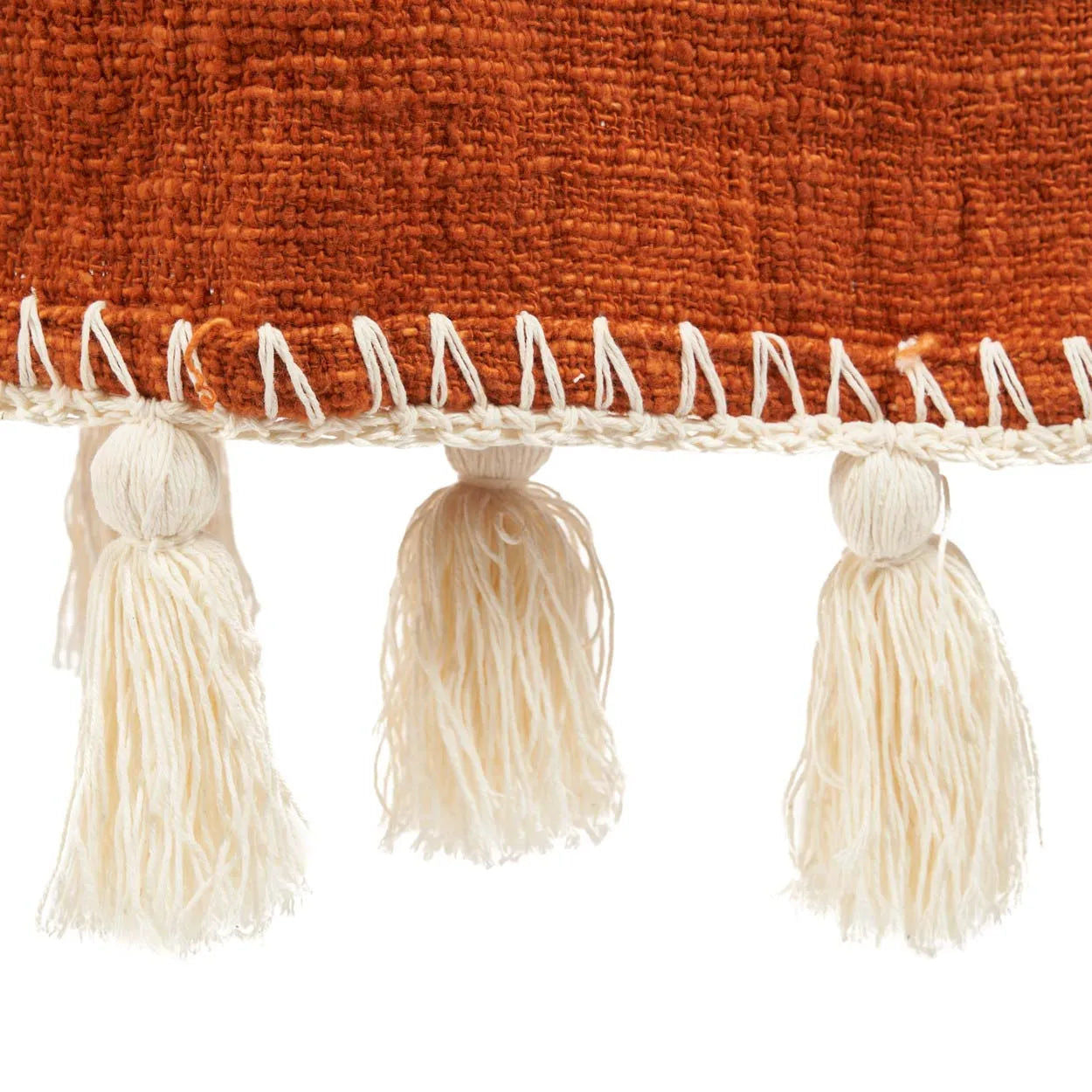 Stitch Bed Throw - 126 x 246 cm, Terracotta