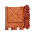 Berber Bed Throw  - 240 x 300 cm, Terracotta