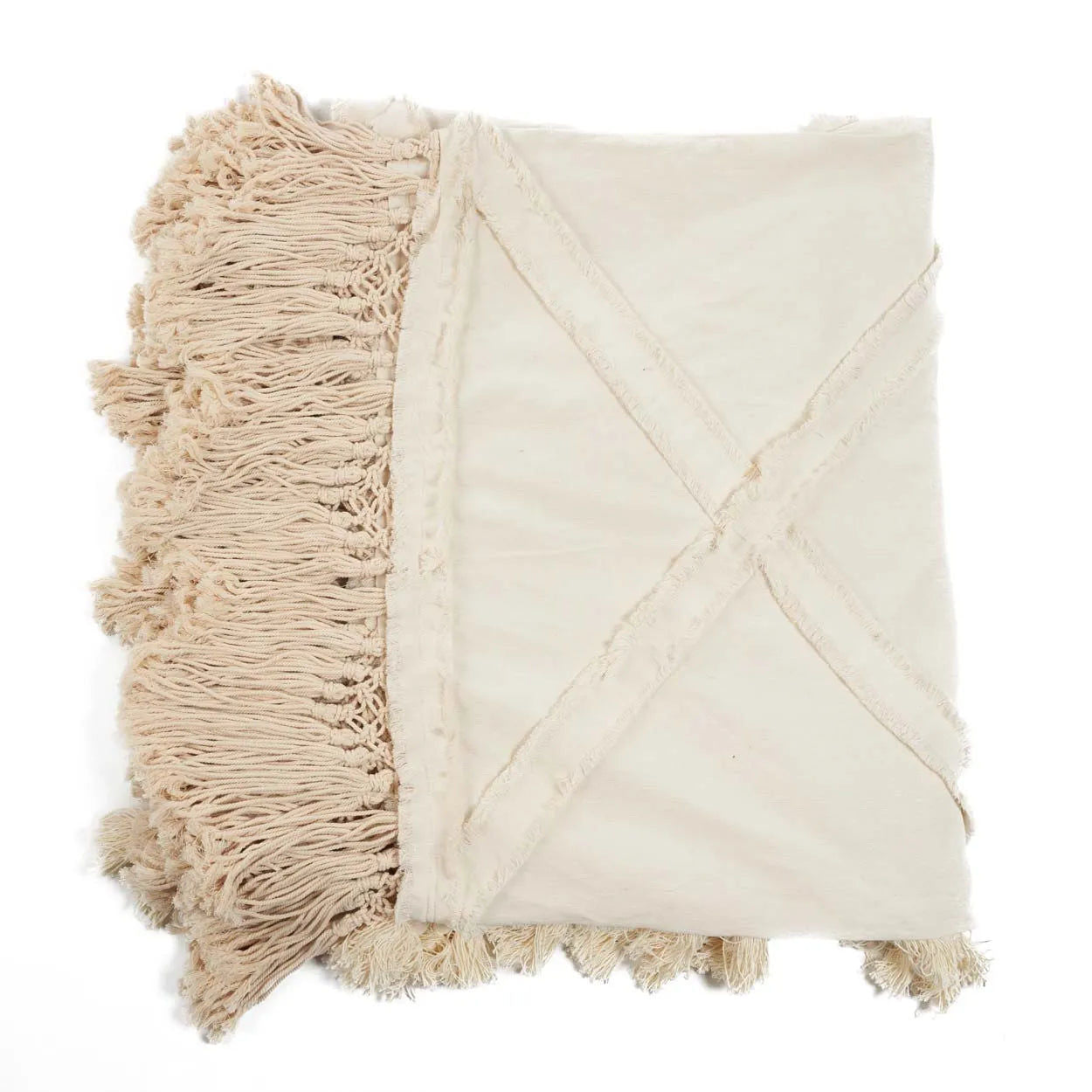 Berber Bed Throw - 240 x 300 cm, Natural