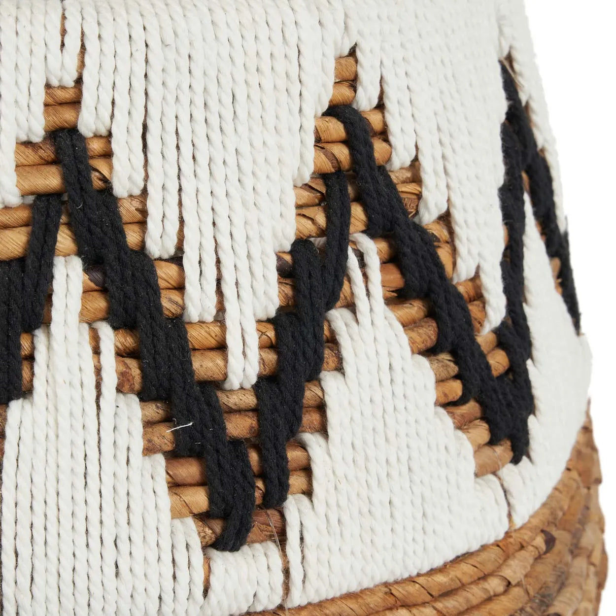 Little Bay Beach Basket - Natural White - M