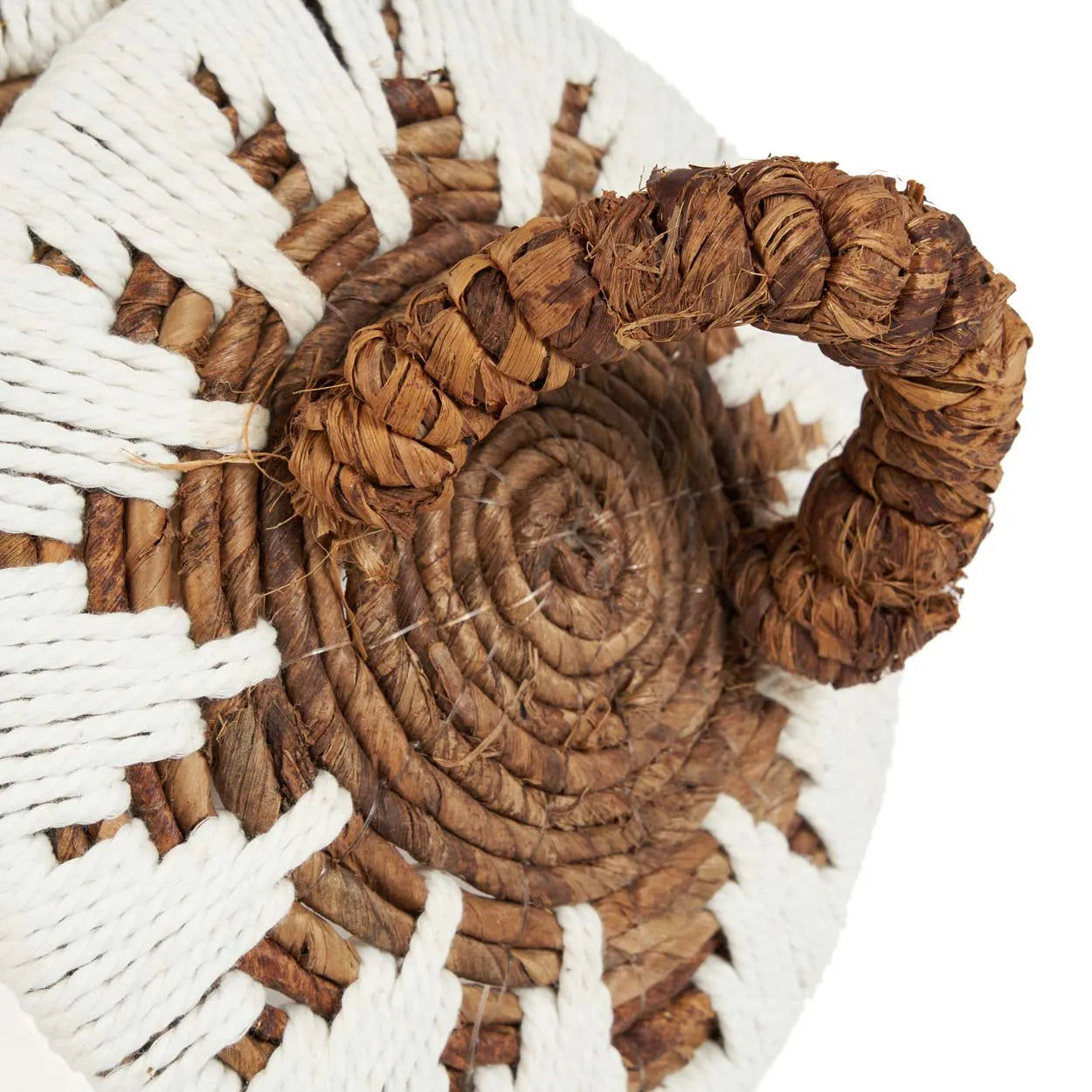 Little Bay Beach Basket - Natural White - S, 27 CM