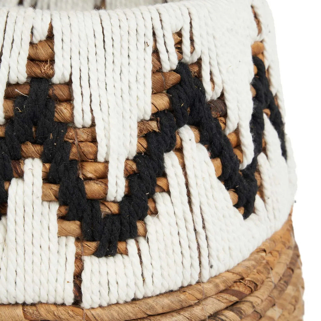 Little Bay Beach Basket - Natural White - S, 27 CM