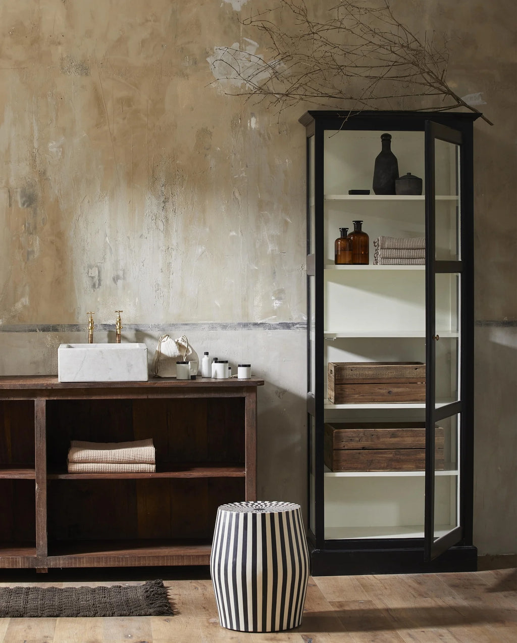 TAURA ROUND SIDE TABLE/STOOL Ø 40