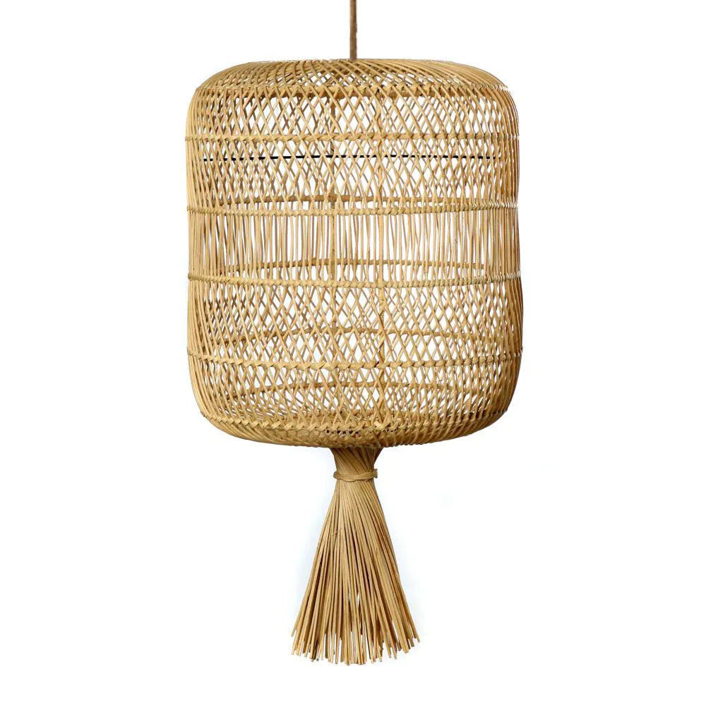 Dumpling Floor Lamp - Pendant - Natural - Ø 40, H 70 cm