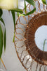 The Montezuma Mirror - Natural, D 80 CM