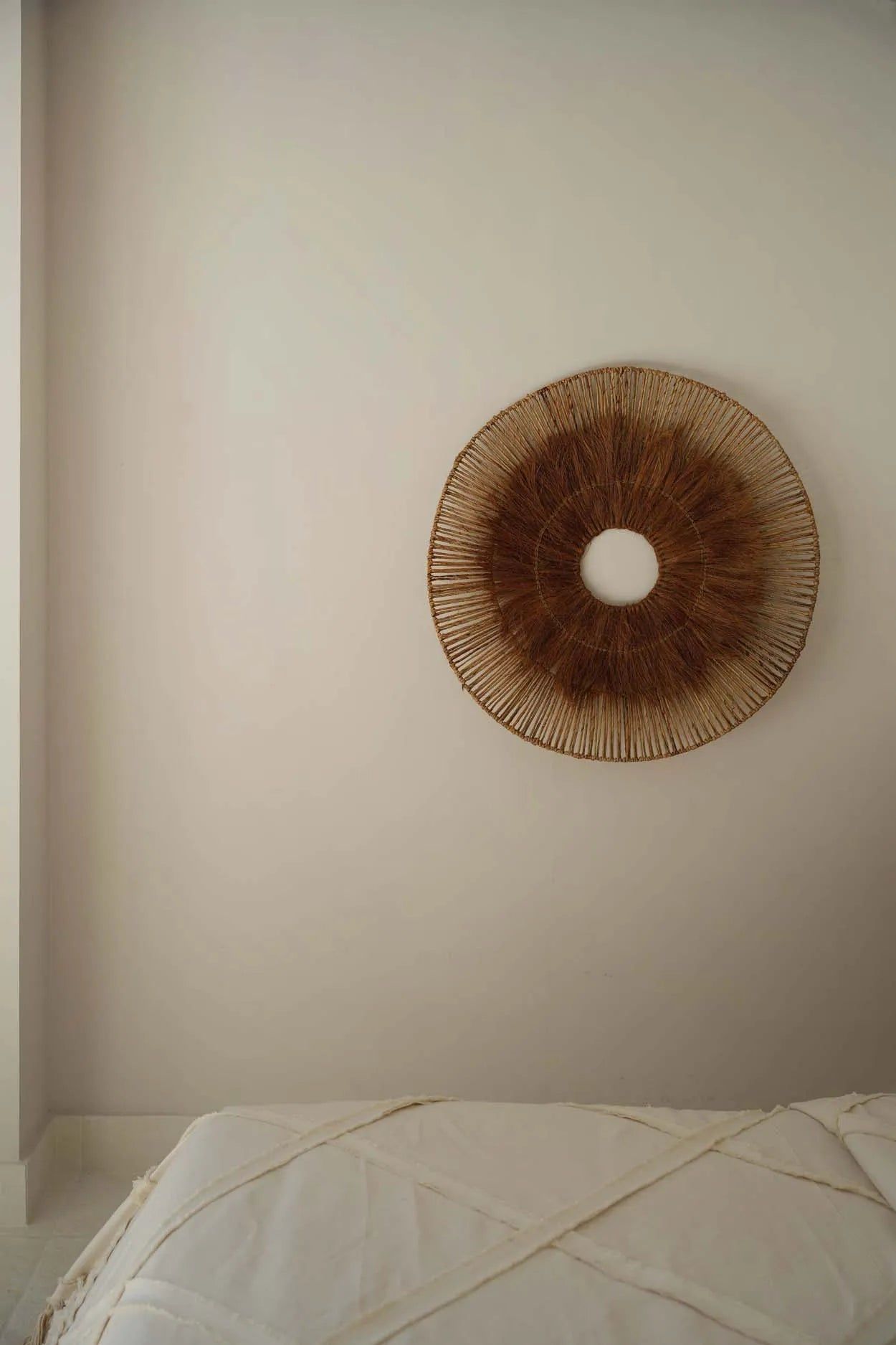 Lobo Wall Deco - Natural, D 90 CM
