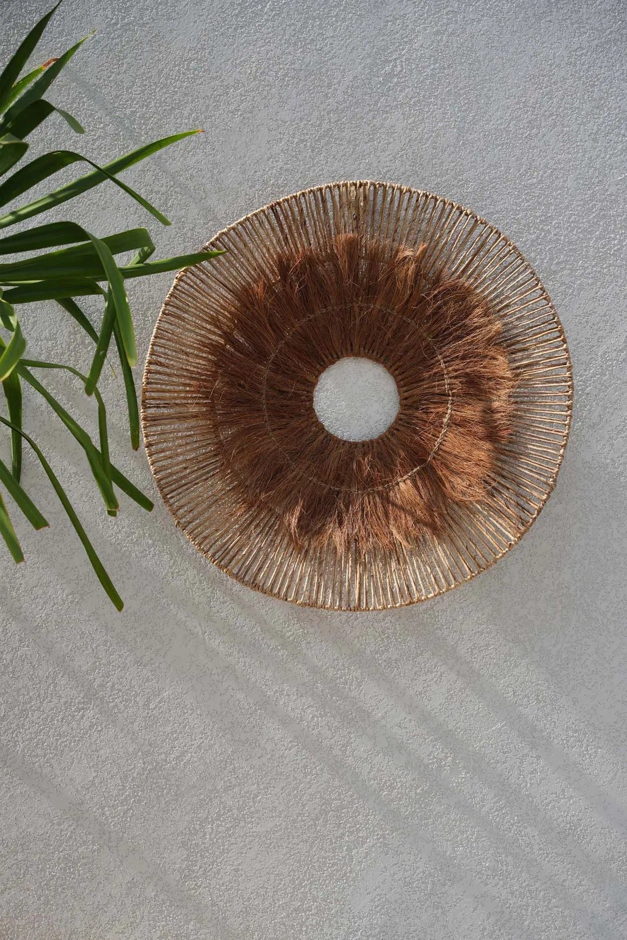 Lobo Wall Deco - Natural, D 90 CM