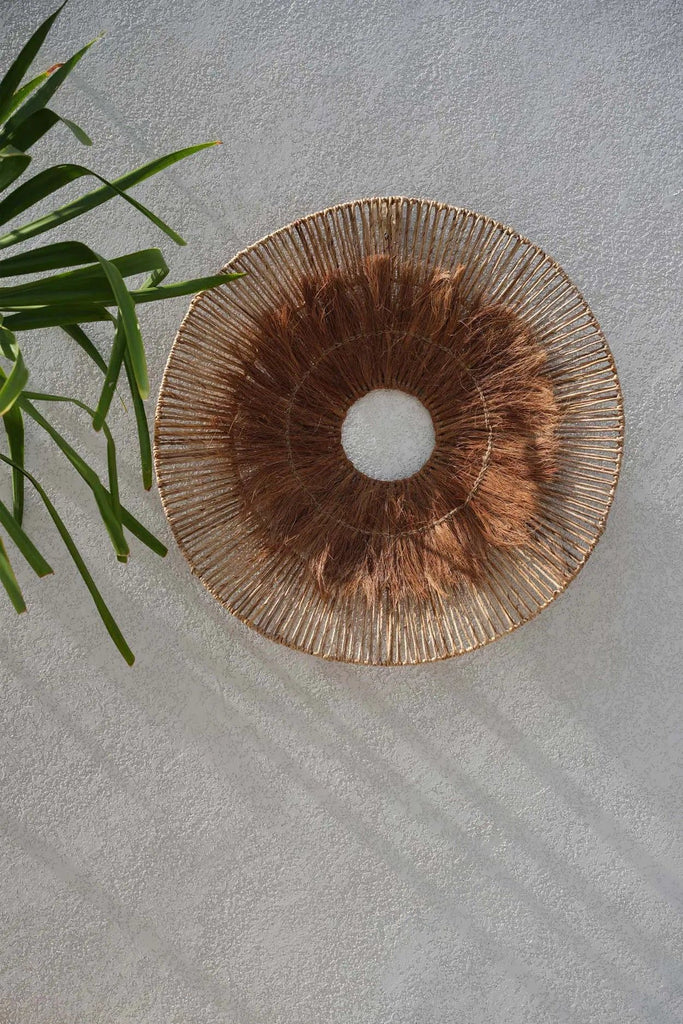 The Lobo Wall Deco - Natural, D 90 CM