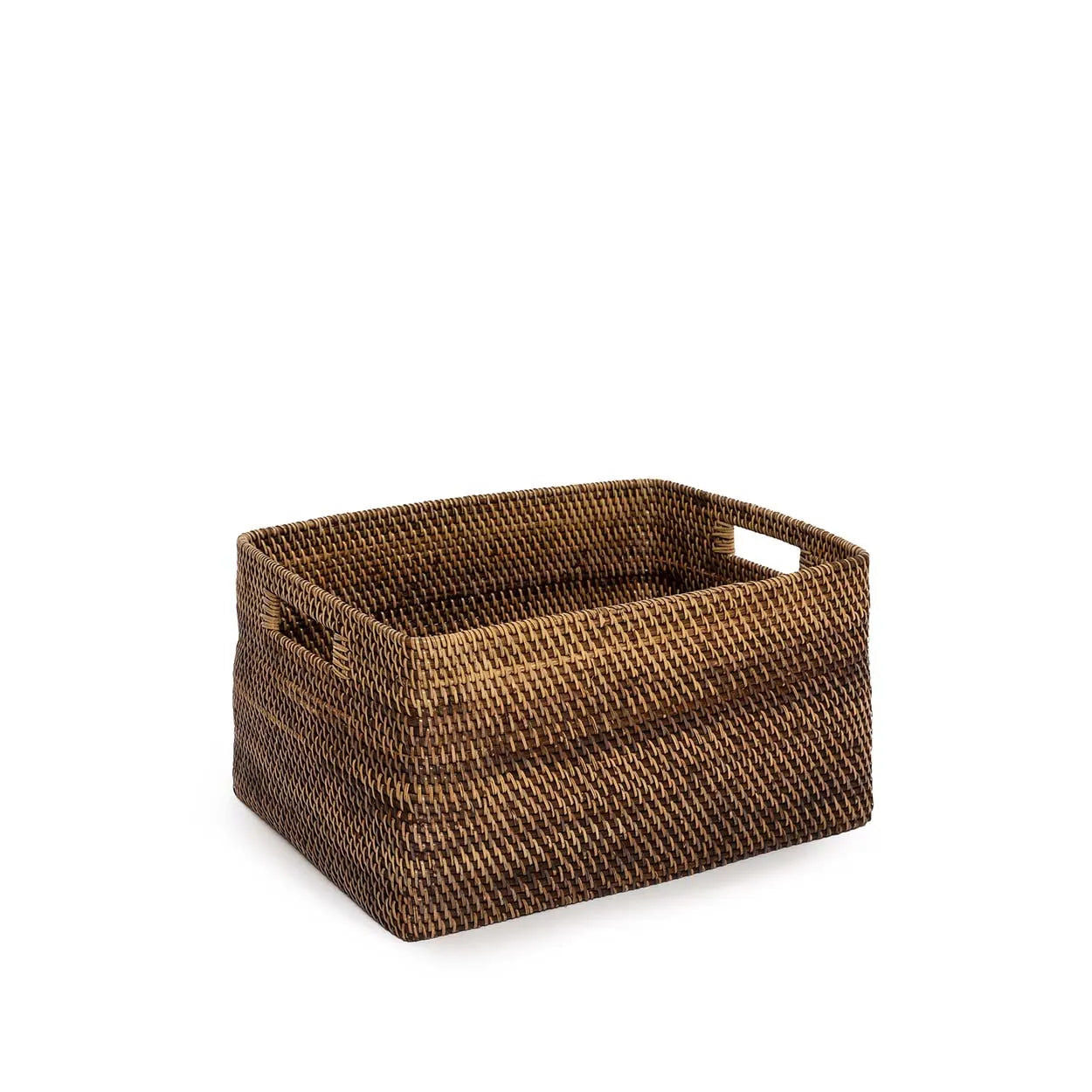 Colonial Magazine Basket - Natural Brown - M