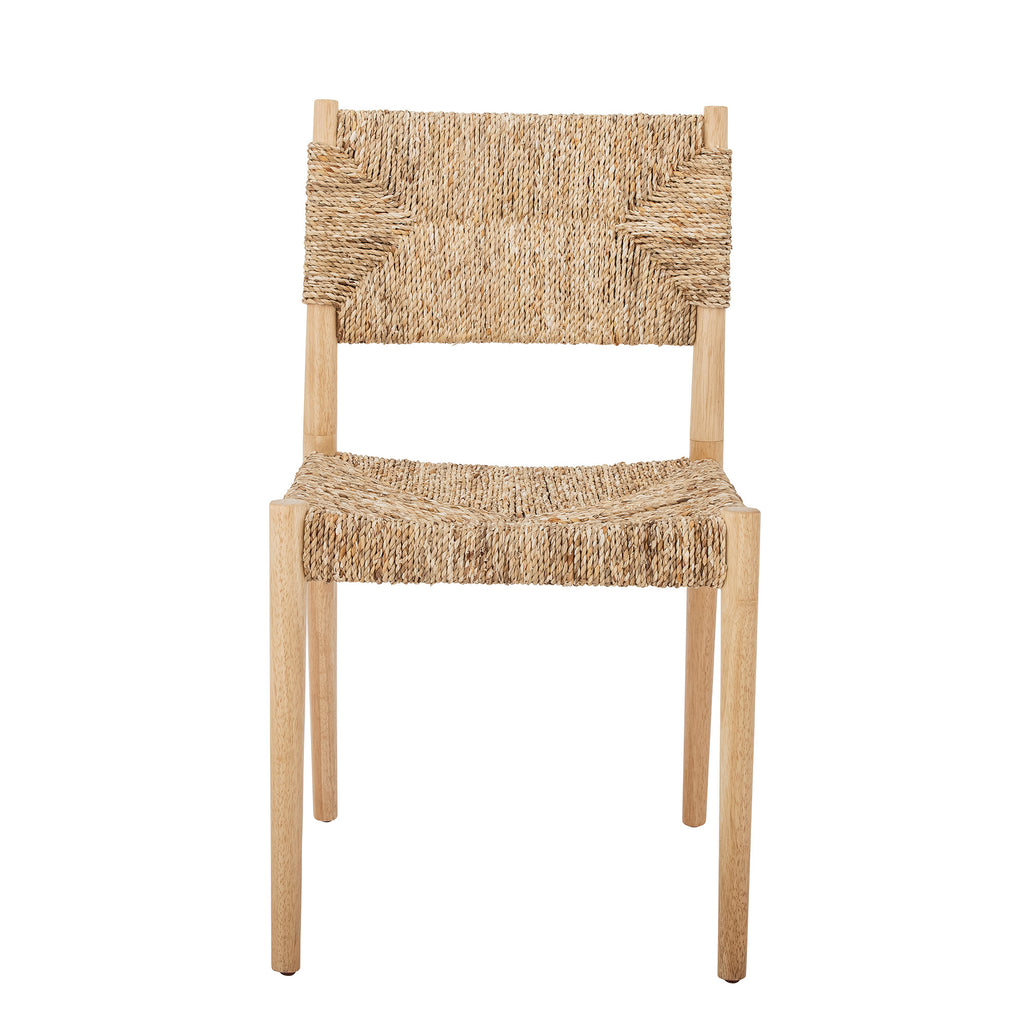 Saran Dining Chair, Nature, Water Hyacinth