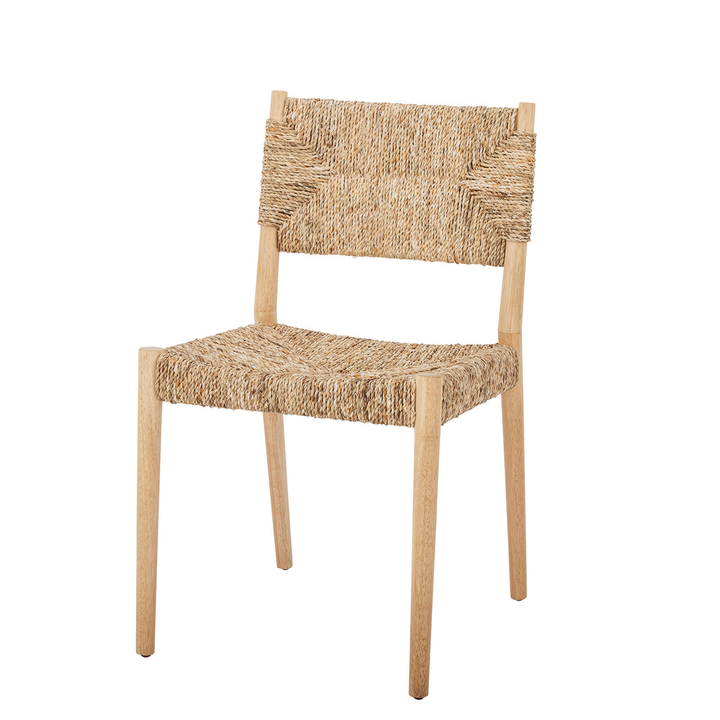 Saran Dining Chair, Nature, Water Hyacinth